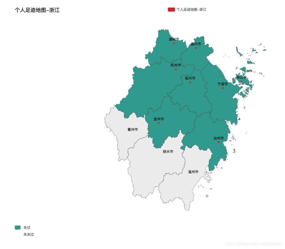 python实战:200行代码绘制个人足迹地图