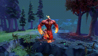 卡尔的套装颇有机械师的味道,召唤出来的小火人也和卡尔同一风格,穿戴