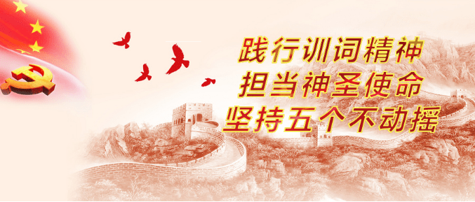 夏津大队深入开展"践行训词精神,担当神圣使命,坚持五