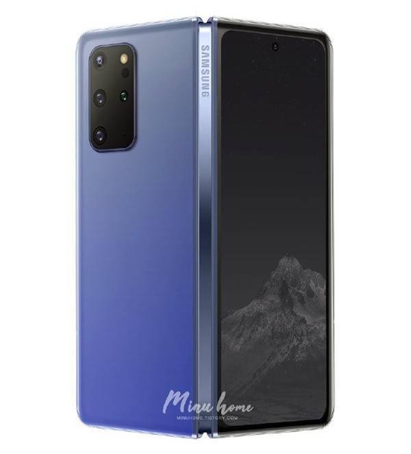 三星Galaxy Fold 2新渲染图曝光 颜值超高或8月初发