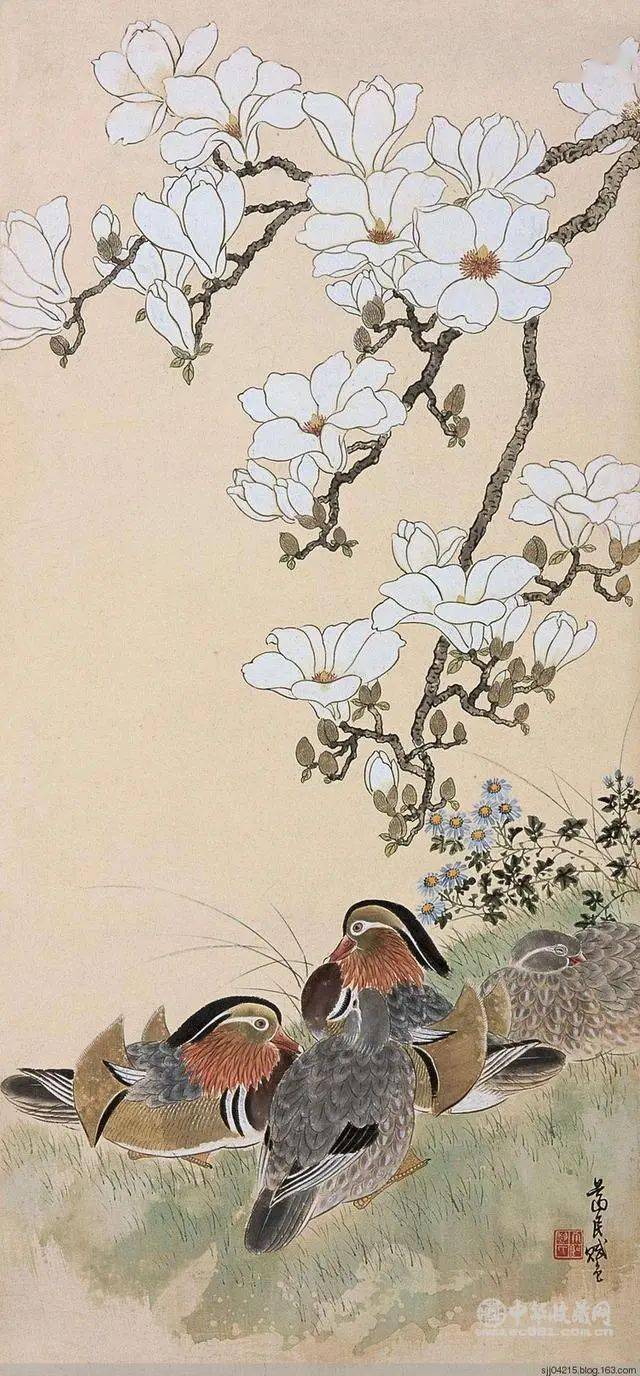 黎葛民国画作品,画意诗情