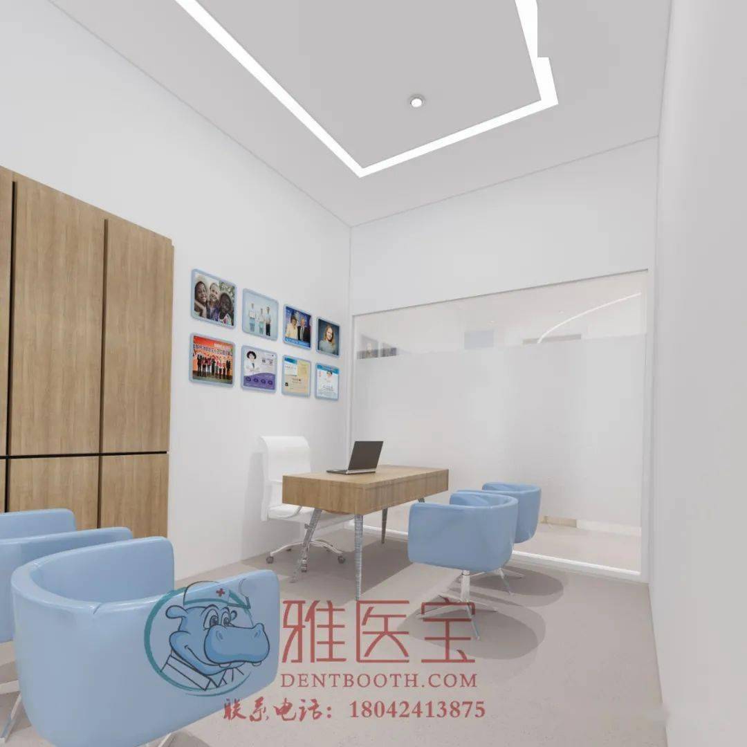 综合诊室-效果图大厅等候区-效果图
