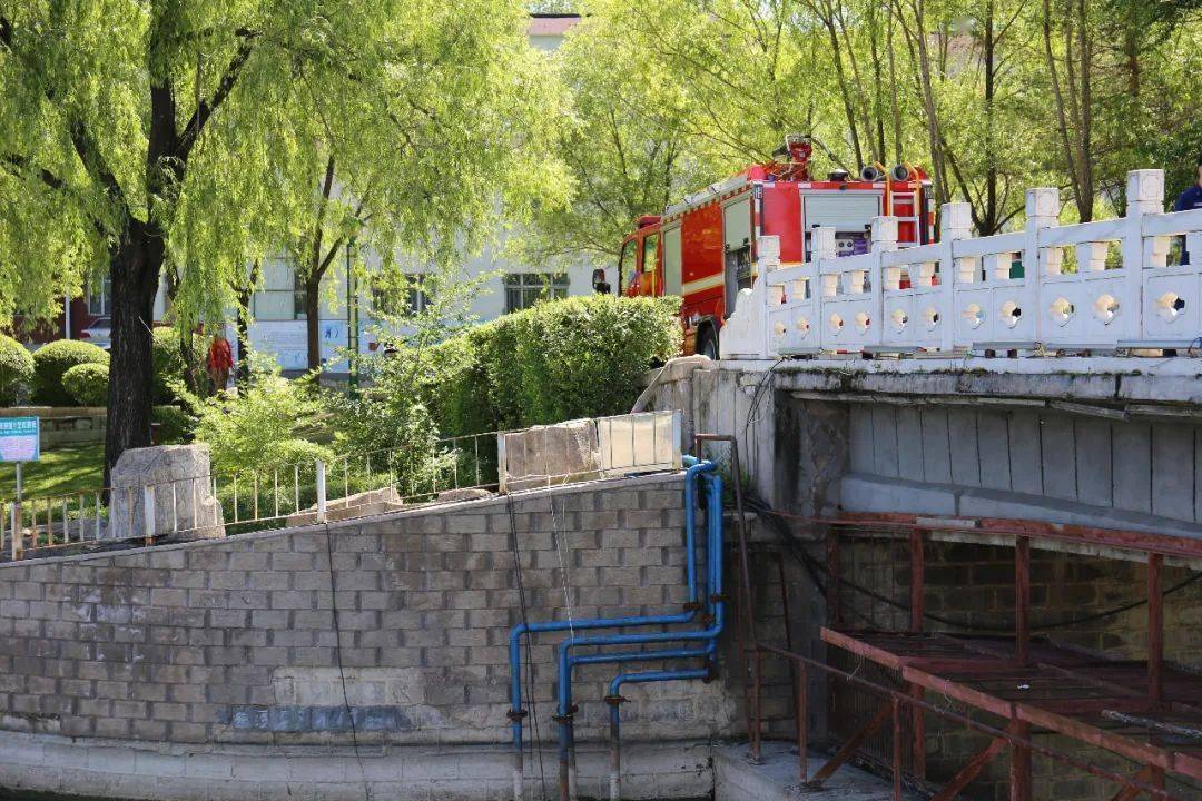 你好"火焰蓝"|鹤岗市消防救援支队完成消防取水码头建设