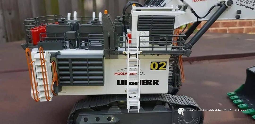 细节炸裂,高手制作的 liebherr r996 澳洲莫拉本涂装