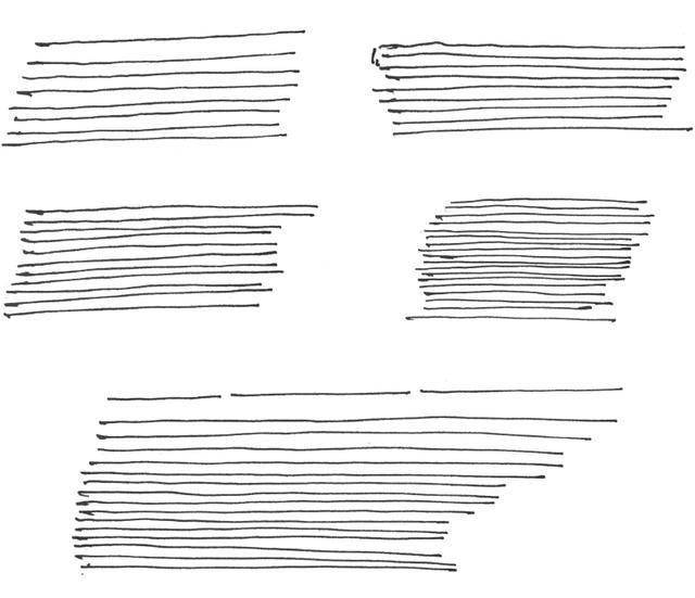 用线表达简谱_用线表达情绪的画(3)