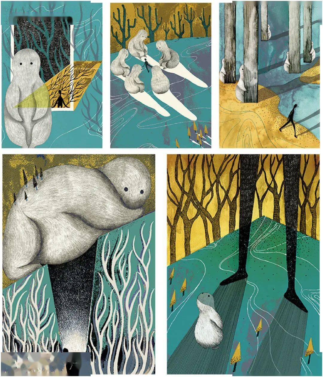 “最受欢迎奖”投票(非商业组下篇)| 第七届Hiii Illustration国际插画大赛入围作品揭晓_The