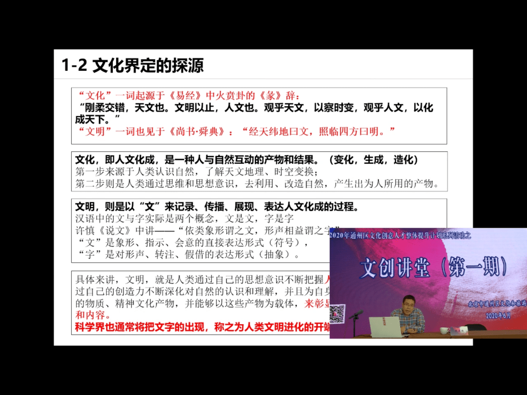 2020年通州文创讲堂第一期圆满结束