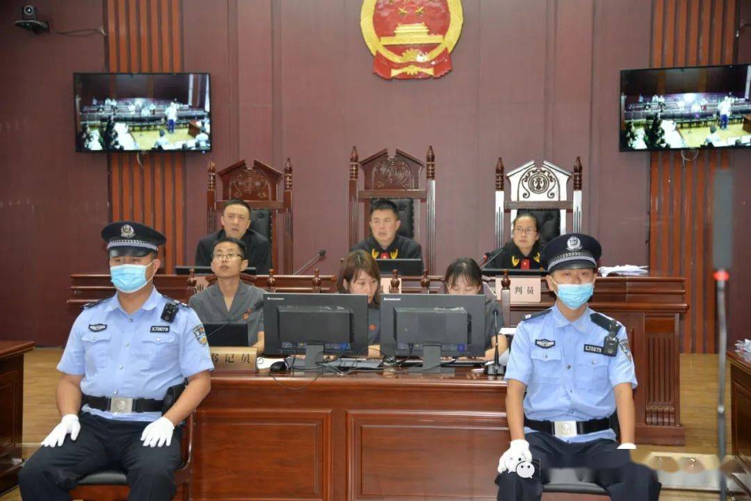 武都法院连续开庭审理6起涉黑涉恶案件