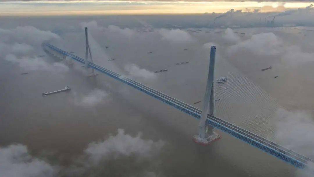 长江口，又一座大桥通车在即！