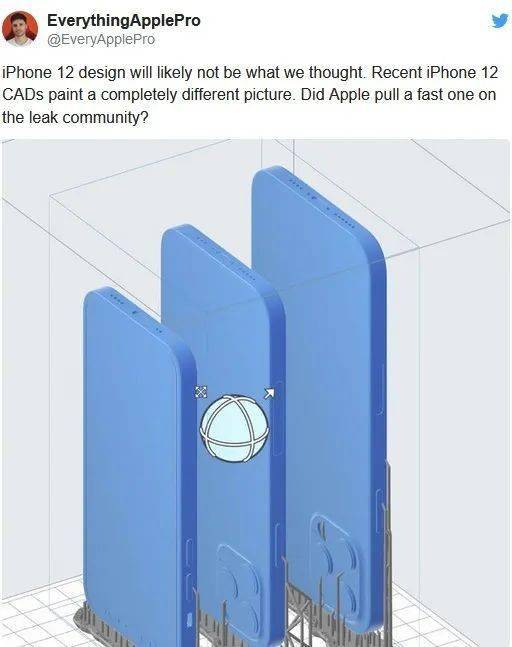 iPhone 12系列CAD圖片流出，這次終於用上高通5G基帶 科技 第1張
