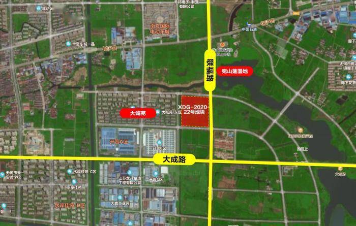 宛山湖新城开发区11号地块:3家房企报名6969梁溪主城区作为无锡