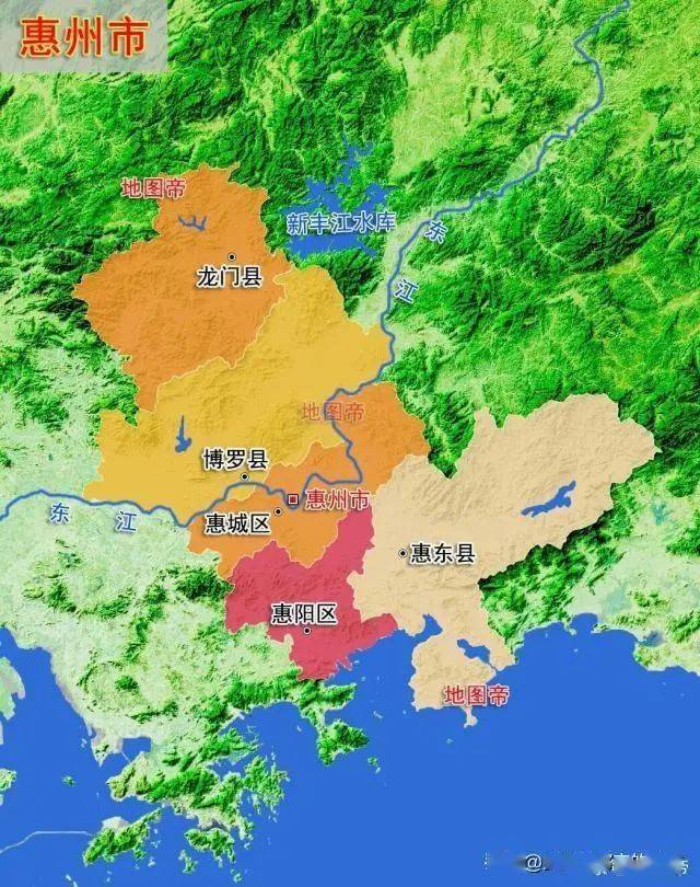2020广东省各地级市g_广东省地图