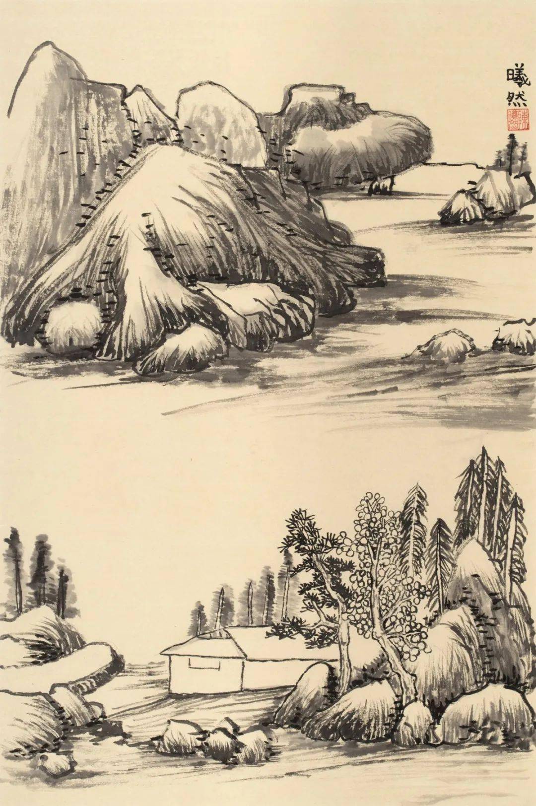 精彩活动云间童画笔墨生辉童画董其昌松江区中小学生中国画作品展二