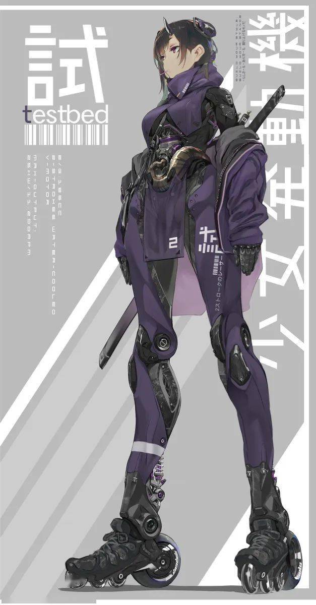 赛博朋克也能如此性感!少女発动机准备就绪!