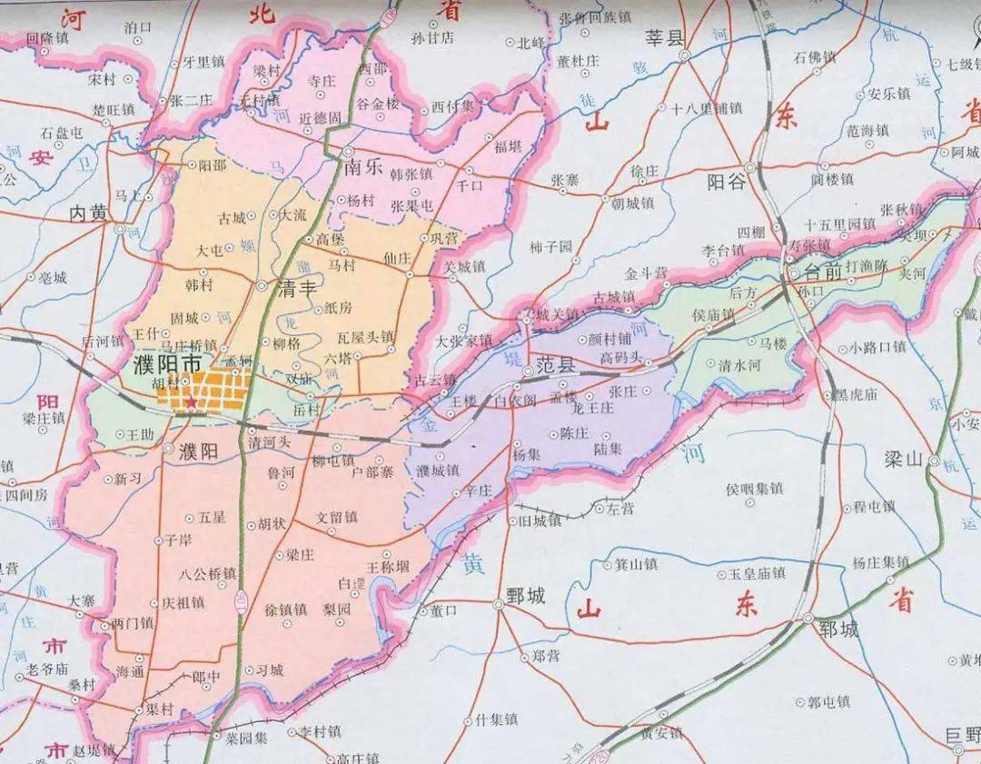 濮阳市是河南省的一个地级市,地处河南省东北部地区.