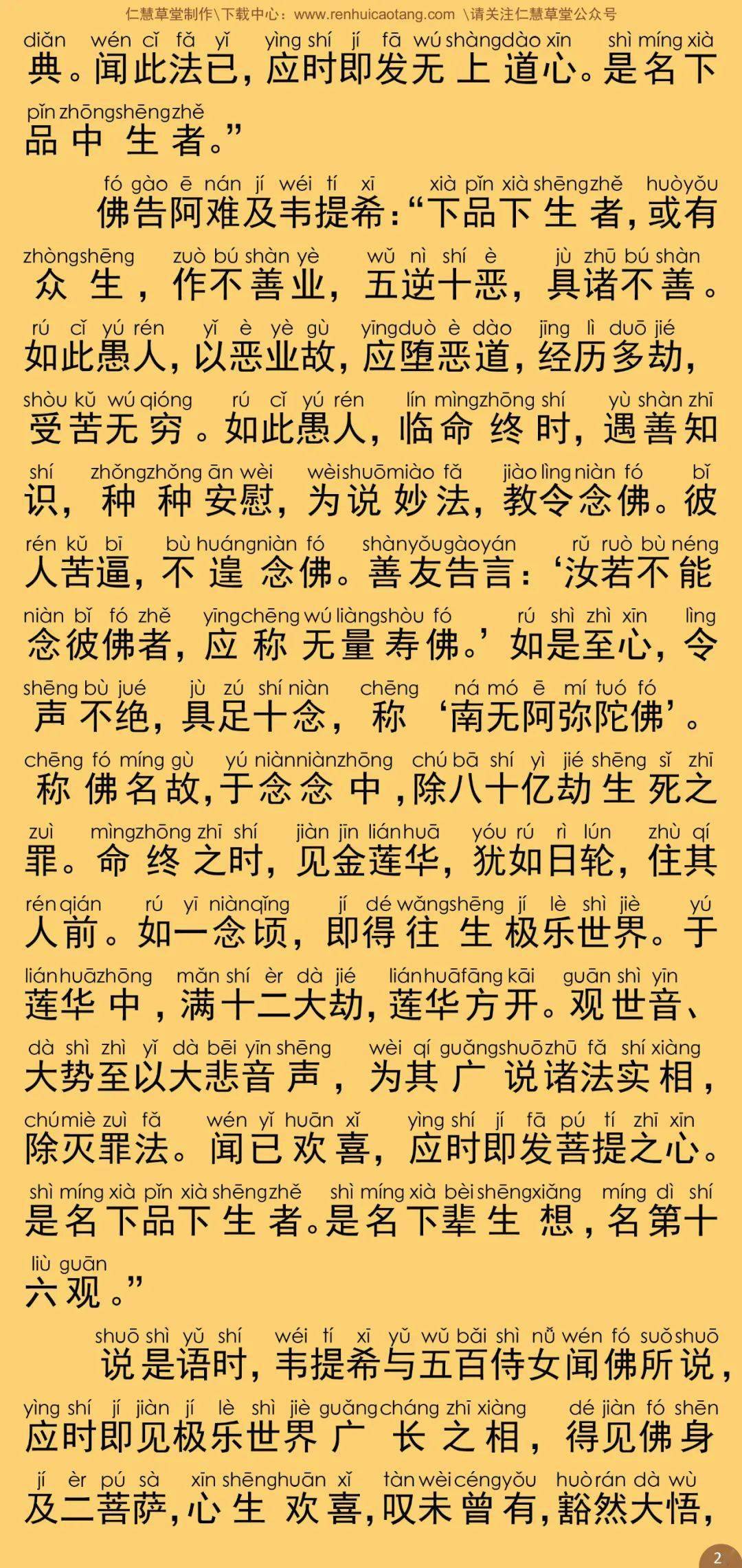 无量寿经简谱_无量寿经图片(2)