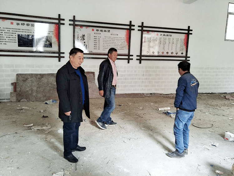 挂职手记 | 叶建青:银村携手 建设引坑新风貌