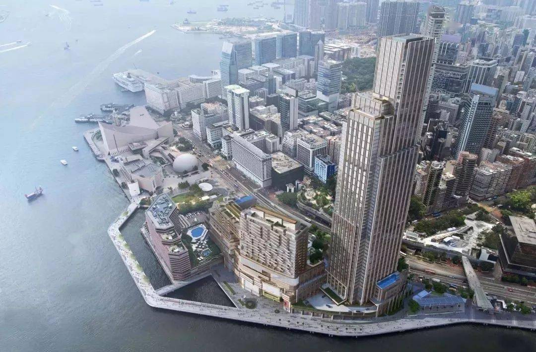 victoria dockside 的最后一环,这个代表了新世界集团三代人的项目