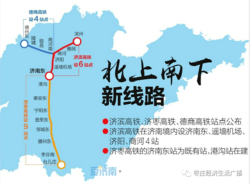 沿途站点确定!济枣高铁力争年内开工 ,枣庄3个站