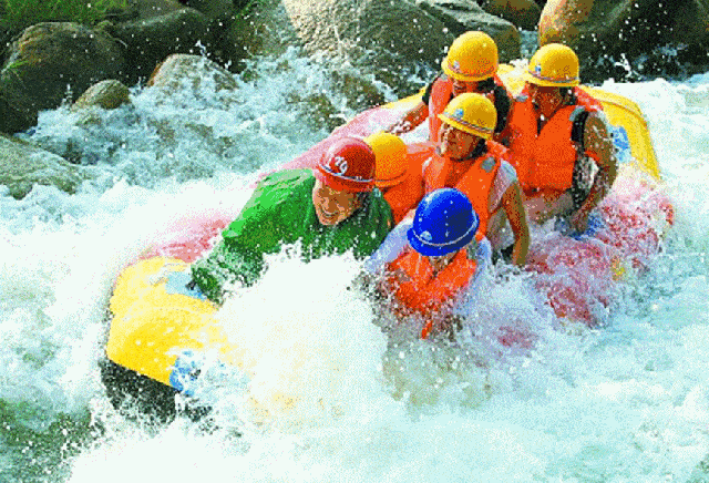 清凉一夏,就去桃花源西安漂流!