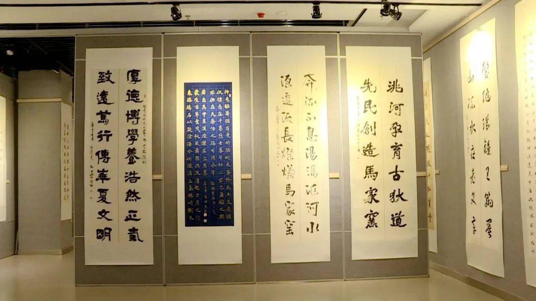 临洮县举办庆祝建党99周年楹联书法作品展