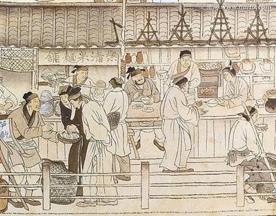 「古人」古人為何插草賣物，