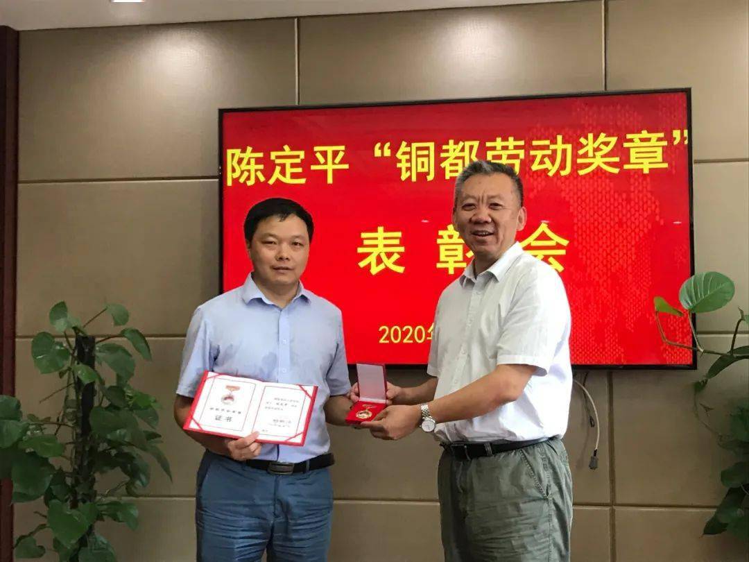 –记铜都劳动奖章获得者 铜陵市第一中学教师陈定平_工作