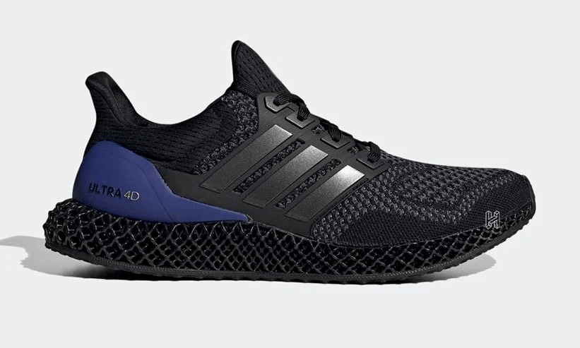 ultra boost 换上了 4d 鞋底!侃爷上脚的黑紫配色率先