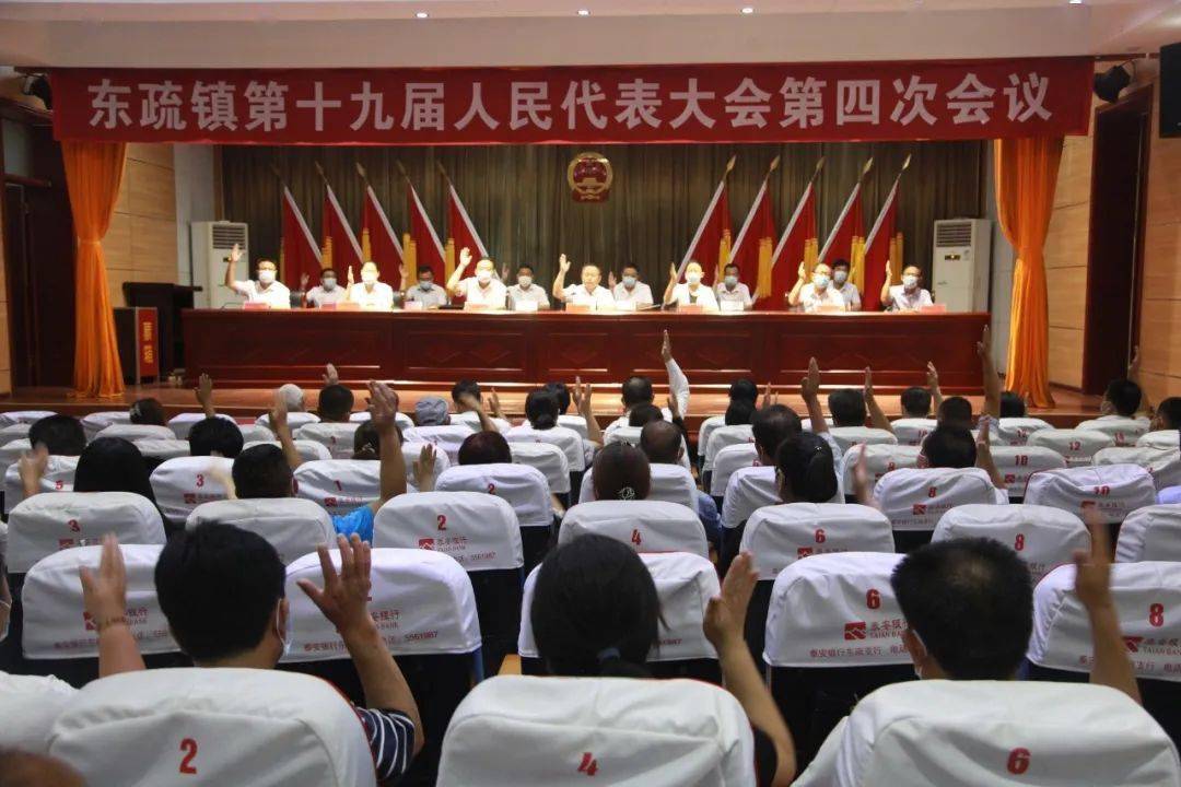 宁阳东疏第十九届人民代表大会第四次会议胜利召开