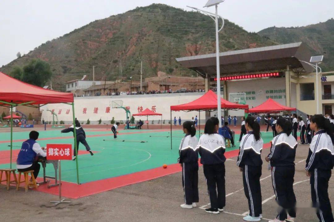 漳县2020年初中学生毕业升学体育考试在武阳中学顺利进行