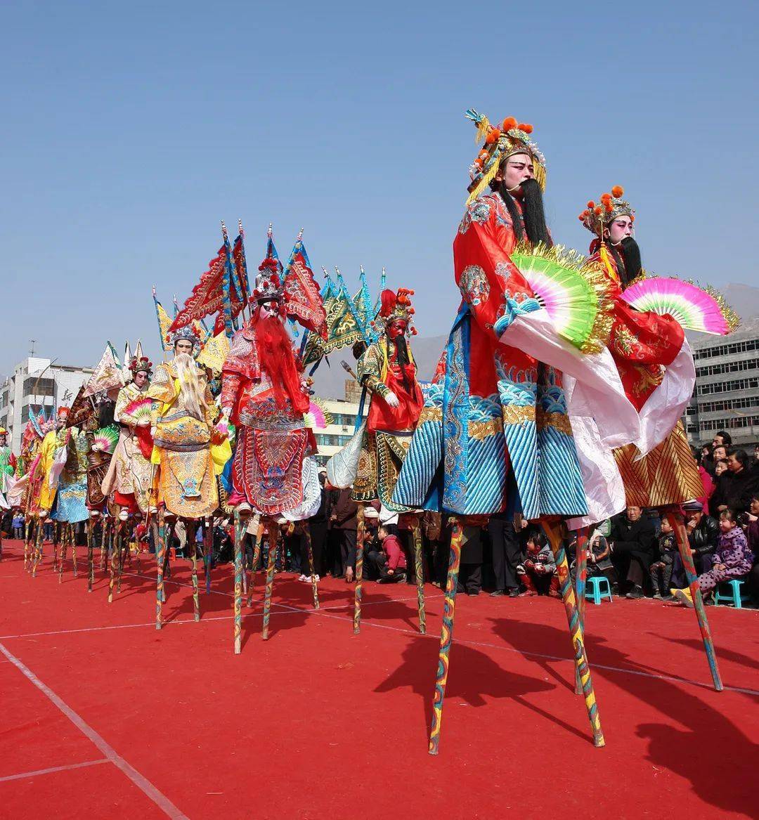 社火(汗船)2019年2月徽县栗川镇唐沟村 成子恒 摄