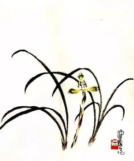 陈佩秋怎样画兰花