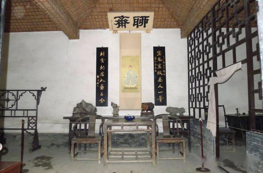 淄川区蒲家庄蒲松龄故居的聊斋正房