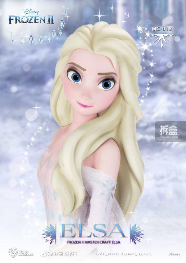 beast kingdom野兽王国 极匠系列 冰雪奇缘2 艾莎elsa
