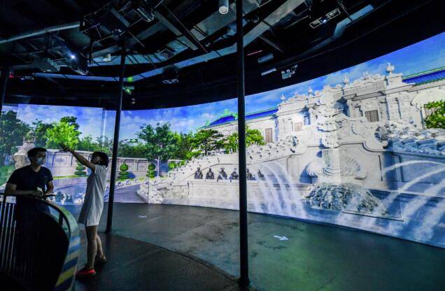 西洋楼|再现万园之园！数字圆明园光影展周六亮相