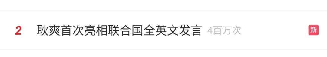 耿爽首次亮相联合国，全英发言上热搜