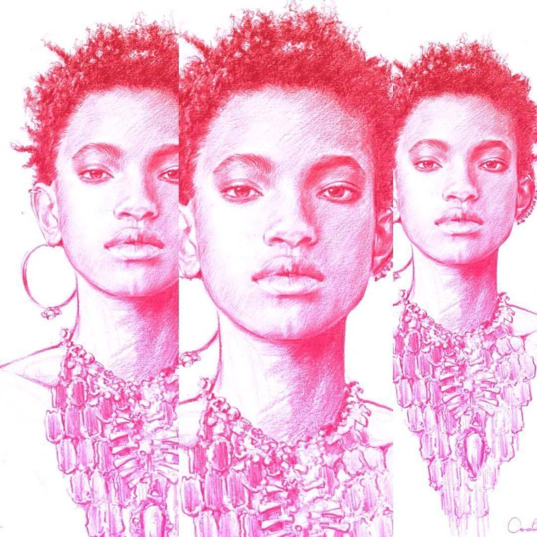 大神|时装画灵感|三庭五眼傻傻分不清楚?大神Nadia Coolrista超美步骤分享!