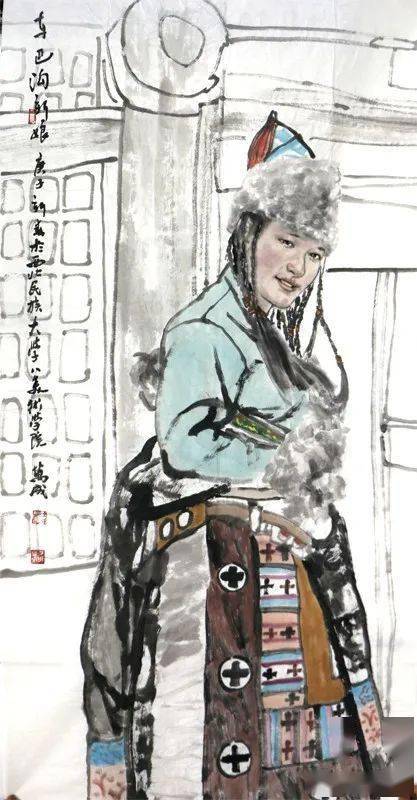 艺术评论|以神取象 以景写人——浅谈王万成先生人物绘画创作