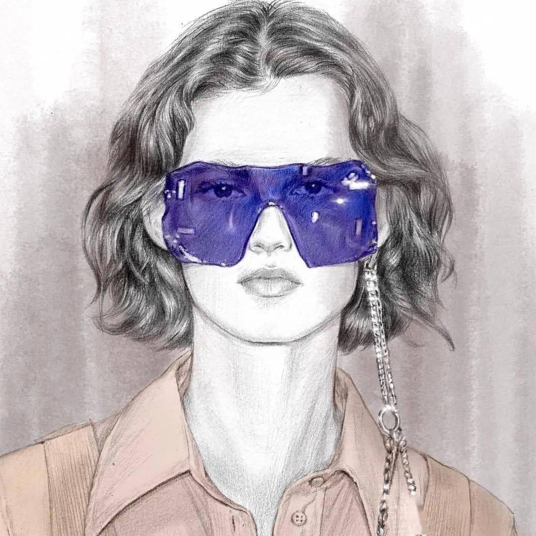 大神|时装画灵感|三庭五眼傻傻分不清楚?大神Nadia Coolrista超美步骤分享!