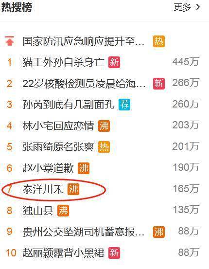 泰洋|泰洋川禾被指洗钱支持“港独”，公司发声否认，旗下50余位艺人