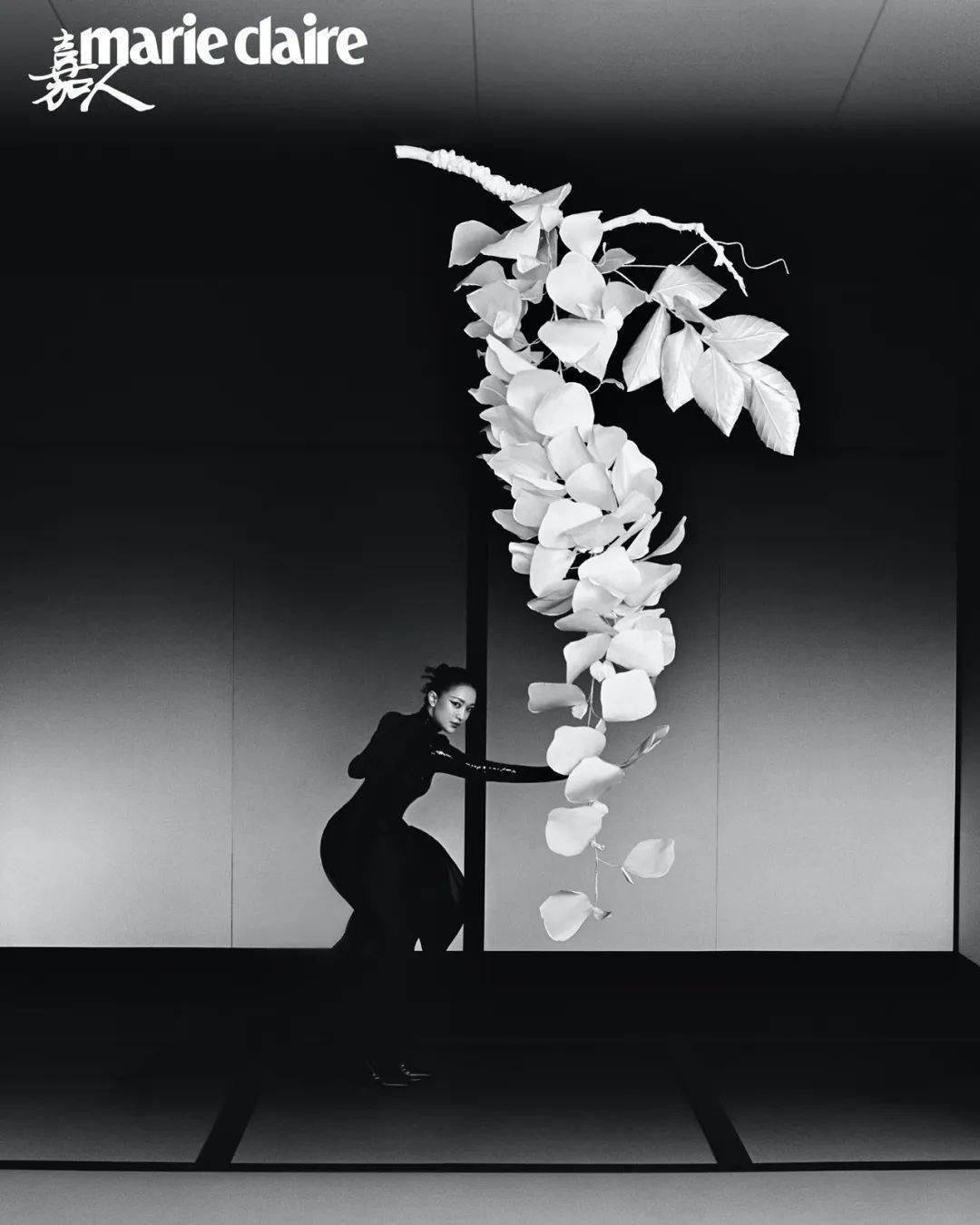 黑色|周迅 旁观｜嘉人封面