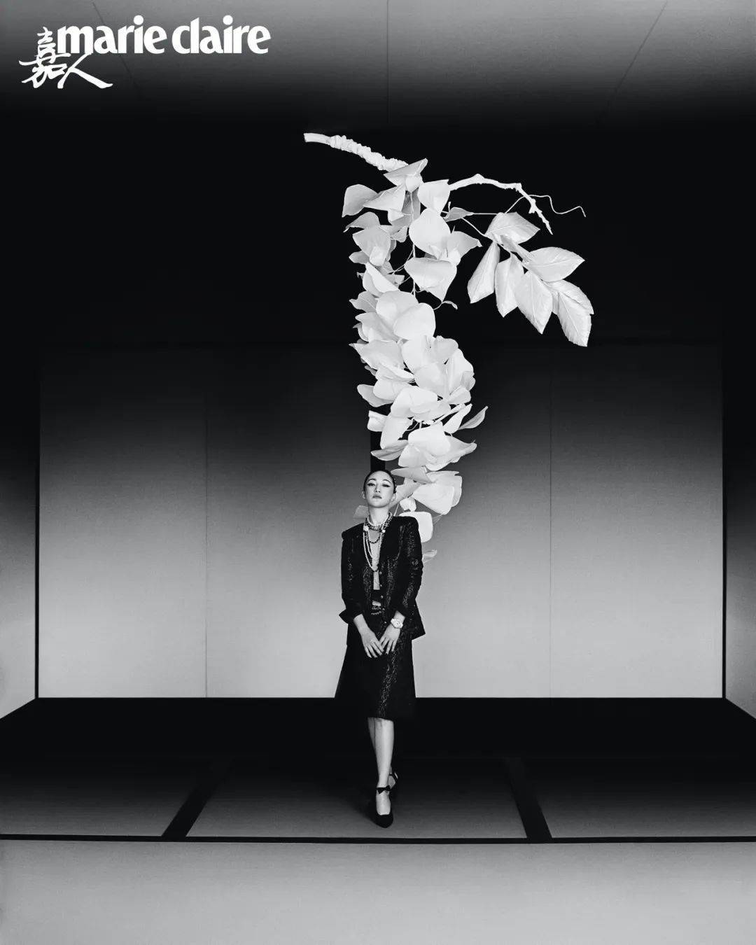 黑色|周迅 旁观｜嘉人封面