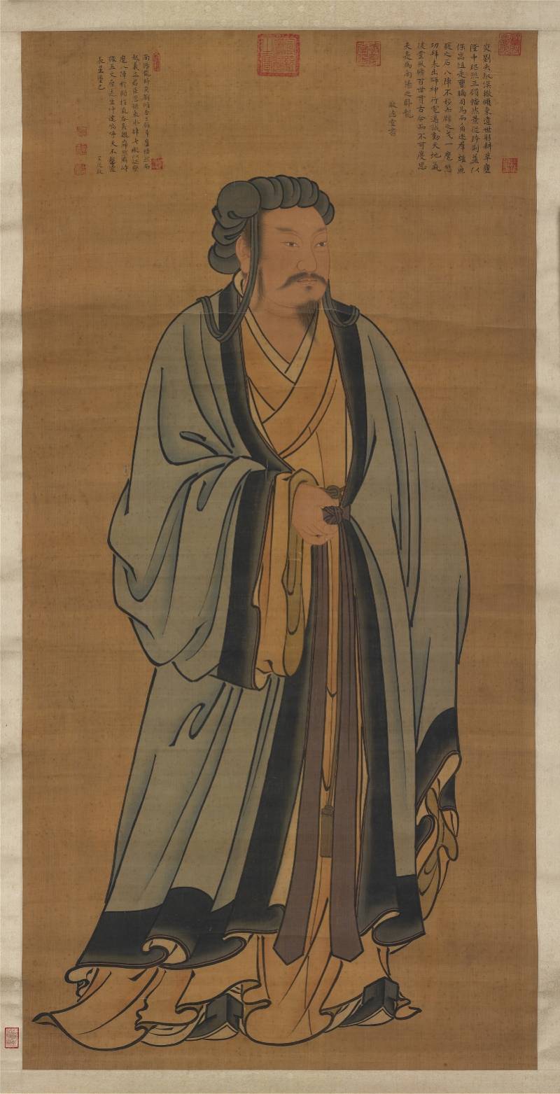 展为|朱元璋长啥样?李清照“颜值”很能打?国博明清肖像展为你揭秘