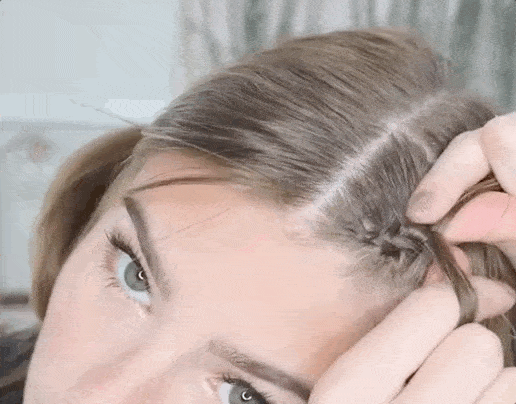 头发|又美又降温，幂姐的编发有点东西…