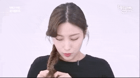 头发|又美又降温，幂姐的编发有点东西…