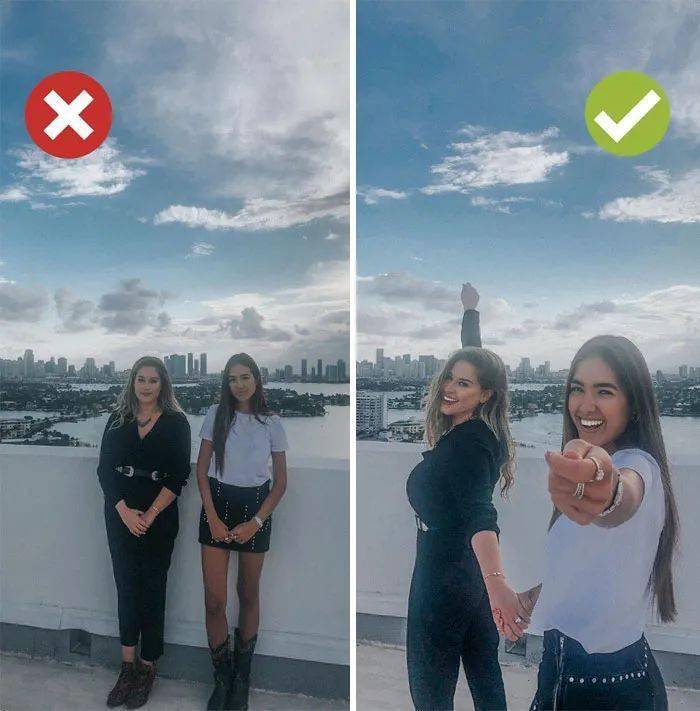 ins|换个姿势轻10斤?!ins网红pose对比照爆火,网友:不上镜的原因找到了