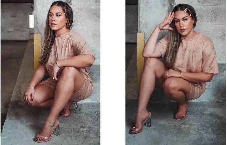 ins|换个姿势轻10斤?!ins网红pose对比照爆火,网友:不上镜的原因找到了