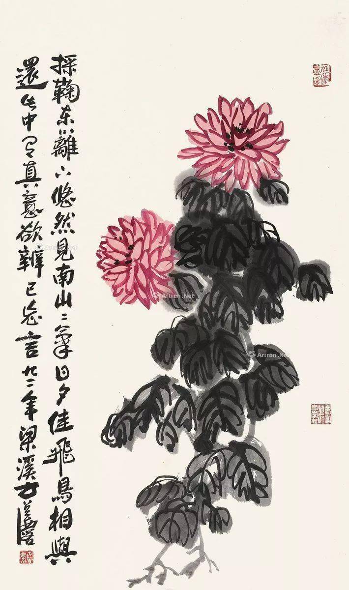 历代写意花鸟画范作选集（第101集）[205幅]