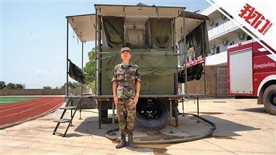 抗洪|抗洪一线战士如何洗澡？兵哥哥40秒视频讲述全过程