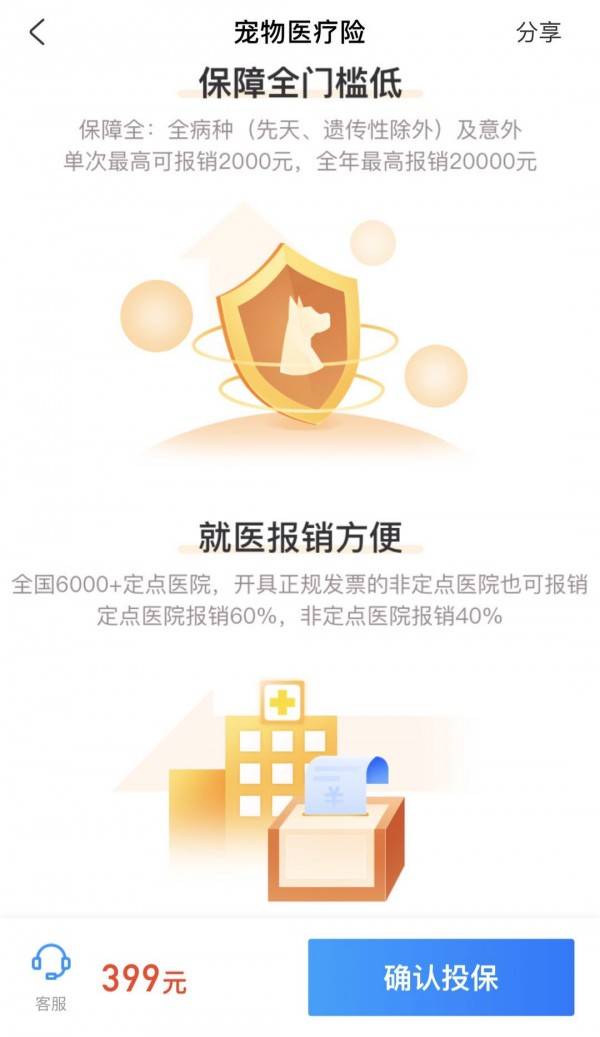保险|支付宝“宠物险”出险最高赔60% 被质疑赔偿比例过低